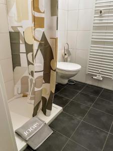 Koupelna v ubytování Apartment zur Wiege Anhalts