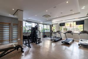 Studio de Luxo Mobiliado Moema tesisinde fitness merkezi ve/veya fitness olanakları