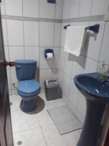 Koupelna v ubytování Hospedaje por departamentos UVIMA III + 19 fotografií