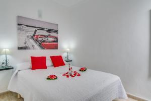 Postel nebo postele na pokoji v ubytování Ideal Property Mallorca - Aurore