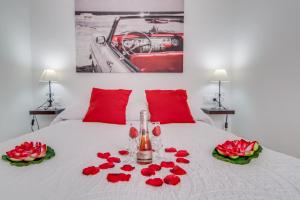 Postel nebo postele na pokoji v ubytování Ideal Property Mallorca - Aurore