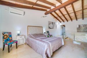 Posteľ alebo postele v izbe v ubytovaní Ideal Property Mallorca - Brivo