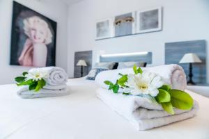 Posteľ alebo postele v izbe v ubytovaní Ideal Property Mallorca - Dionis