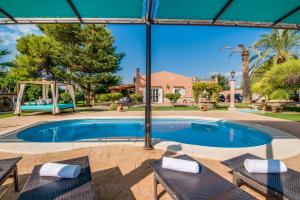 Bazén v ubytování Ideal Property Mallorca - Can Caragol Inca nebo v jeho okolí