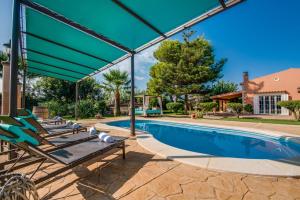 Bazén v ubytování Ideal Property Mallorca - Can Caragol Inca nebo v jeho okolí