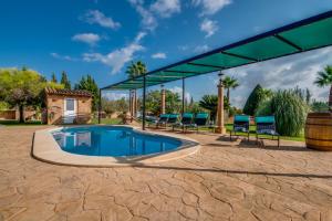 Bazén v ubytování Ideal Property Mallorca - Can Caragol Inca nebo v jeho okolí