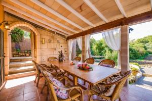 Balkon lub taras w obiekcie Ideal Property Mallorca - Can Sito