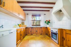 Köök või kööginurk majutusasutuses Ideal Property Mallorca - Can Comaro