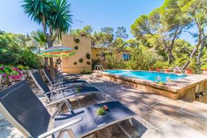Bazén v ubytování Ideal Property Mallorca - Casa Tenis nebo v jeho okolí
