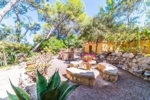 Zahrada ubytování Ideal Property Mallorca - Casa Tenis