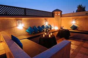 Posezení v ubytování Riad Papillon by Marrakech Riad