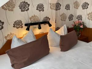 Postel nebo postele na pokoji v ubytování Hotel Berlin