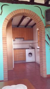 Una cocina o zona de cocina en Casa Rural Valle Tosande