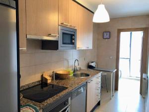 Apartamento La Muga Azul tesisinde mutfak veya mini mutfak