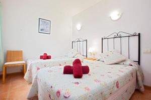 Ένα ή περισσότερα κρεβάτια σε δωμάτιο στο Casa Gegore