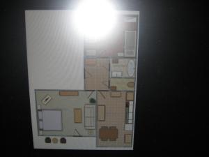 Plán poschodí v ubytovaní Apartment Krnov