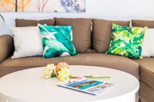 Ein Sitzbereich in der Unterkunft Ideal Property Mallorca - Son Moleto