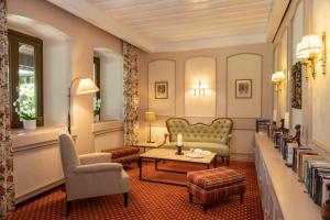 Istumisnurk majutusasutuses Inselhotel Faakersee