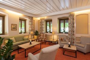 Istumisnurk majutusasutuses Inselhotel Faakersee