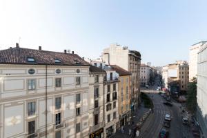 Výhľad na mesto Miláno alebo výhľad na mesto priamo z apartmánu