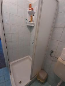 Kúpeľňa v ubytovaní Kuca za odmor Coccoli