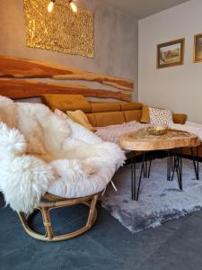 Posedenie v ubytovaní Apartament SPOKOLOKO Wiślańska Złoty B1