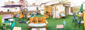 Zahrada ubytování Hostel Welcome Benidorm