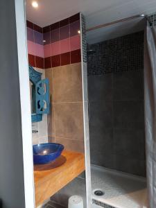 Phòng tắm tại Villa des Galets