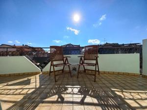 A balcony or terrace at Elegante bilocale a pochi passi dal mare