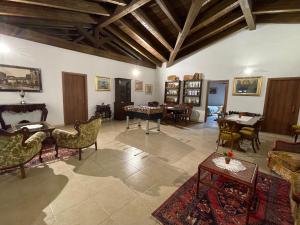 Posezení v ubytování S'Abba Druche rooms