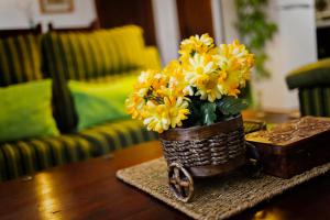 Posezení v ubytování Casa Rural La Loma
