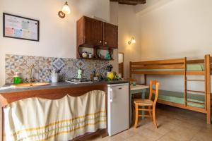 Kuchyň nebo kuchyňský kout v ubytování Agriturismo Case Don Ignazio