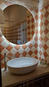 Vonios kambarys apgyvendinimo įstaigoje Etrusco Home & Relax