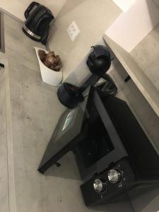 Posilňovňa alebo fitness centrum v ubytovaní Perla Luxury Apartment