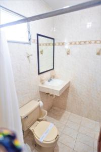 Koupelna v ubytování Hotel San Juan Mérida