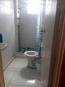 Koupelna v ubytování Hostal Boutique "Maryluz"