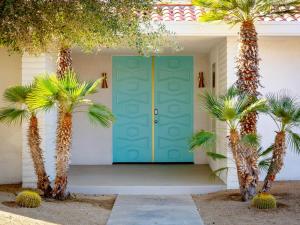 Blue Door at Indian Canyons