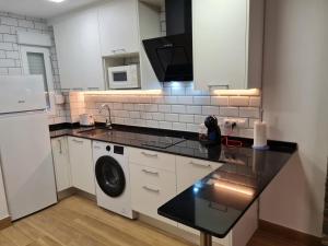 Kuchyň nebo kuchyňský kout v ubytování Hany apartment Ducado 2-I