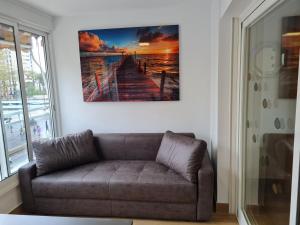 Posezení v ubytování Hany apartment Ducado 2-I