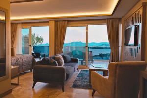 Posezení v ubytování Roas Hotel Bodrum - City Center