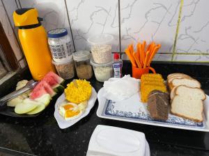 Επιλογές πρωινού για τους επισκέπτες του Guarnicê Hostel