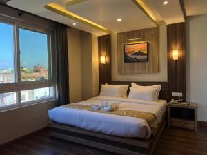 Voodi või voodid majutusasutuse Hotel Kesu Home toas