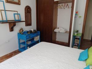 Ліжко або ліжка в номері Alojamiento rural Zona Bienestar