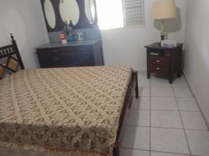 Ένα ή περισσότερα κρεβάτια σε δωμάτιο στο Rancho Rio Dourado, um paraíso!