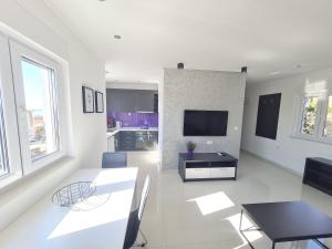 TV i/ili zabavni centar u objektu Apartments Pivac