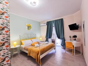 Posteľ alebo postele v izbe v ubytovaní Casa Ciuri