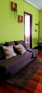 Χώρος καθιστικού στο Casa Rural Asitxo
