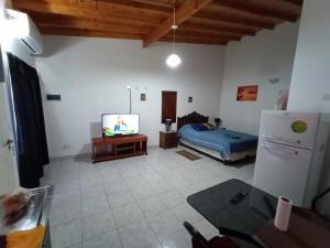 TV a/nebo společenská místnost v ubytování Estudio Norte Pilar