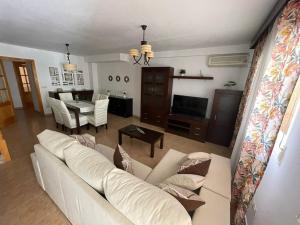 Posezení v ubytování Casa Moraira