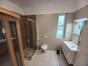 Kúpeľňa v ubytovaní Villa Bori Siófok